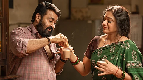 Second look of Thudaram featuring Mohanlal and Shobana is here