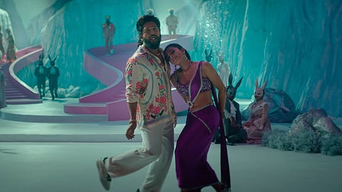 A still from the song