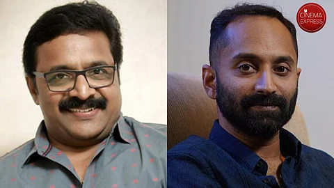 Renji Panicker (L), Fahadh Faasil