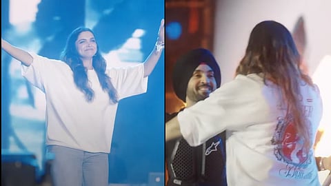 Deepika Padukone lights up Diljit Dosanjh's Bengaluru concert