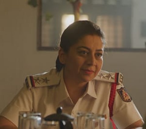 Sudharani dons the cop uniform in Chowkidar