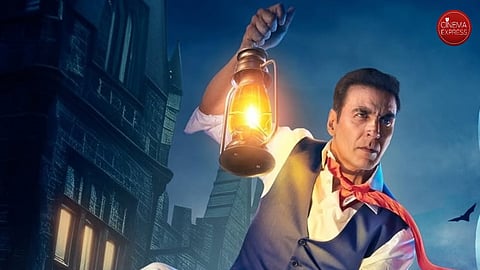 Akshay Kumar in a poster from Bhooth Bangla