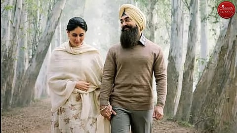 Aamir Khan and Kareena Kapoor Khan in Laal Singh Chaddha