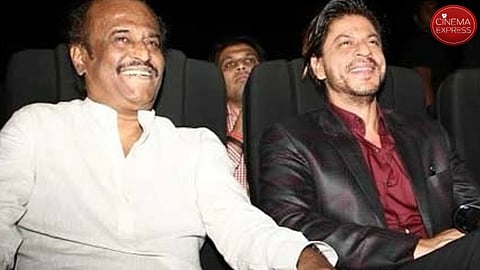 Shah Rukh Khan and Rajinikanth