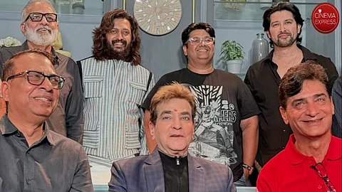 The team of Masti 4 including Riteish Deshmukh, Aftab Shivdasani, Milap Zaveri and Jeetendra