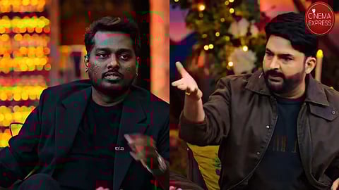 Atlee and Kapil Sharma in an episode of The Great Indian Kapil Show