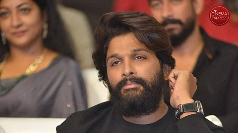 A recent still of Allu Arjun