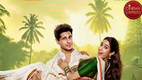 SIdharth Malhotra and Janhvi Kapoor in their first look from Param Sundari