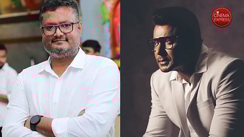 Dinakar (left) along with Darshan (right)