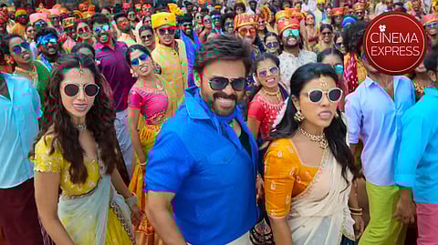 A still from the song