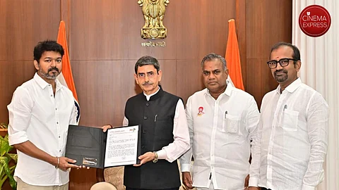 Vijay meets TN Governor and hands petition to ensure women's safety in the State