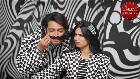 Junaid Khan and Khushi Kapoor in the music video