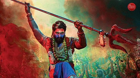 A still from Pushpa 2