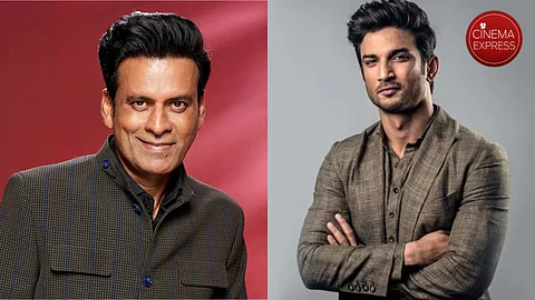 Manoj Bajpayee (L) and Sushant Singh Rajput (R)