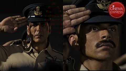 Akshay Kumar and Veer Pahariya in the music video