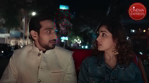 Pratik Gandhi (L) and Yami Gautam (R)