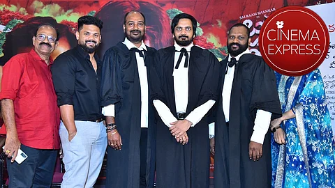 A still from the film’s press meet