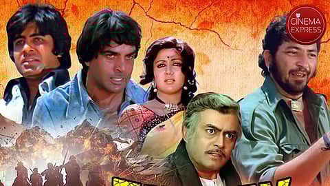 Sholay poster