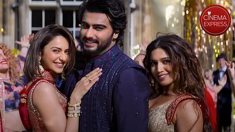 Rakul Preet, Arjun Kapoor and Bhumi Pednekar in the trailer