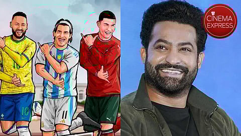 FIFA wishes Ronaldo with a Jr NTR reference, actor responds
