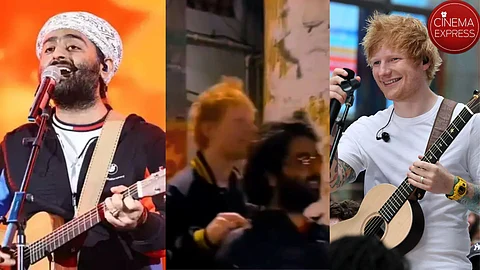 Ed Sheeran and Arijit Singh