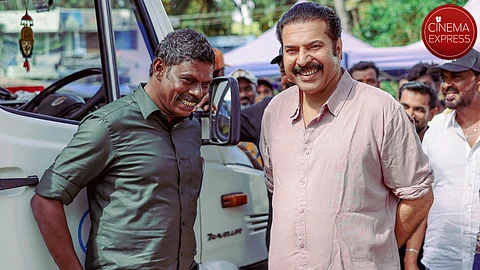 Title and first look of Mammootty and Vinayakan's film on the way