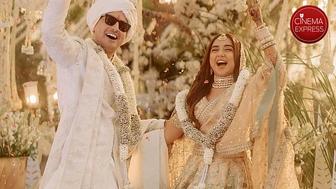 Prajakta Koli marries Vrushank Khanal, shares photos from the ceremony