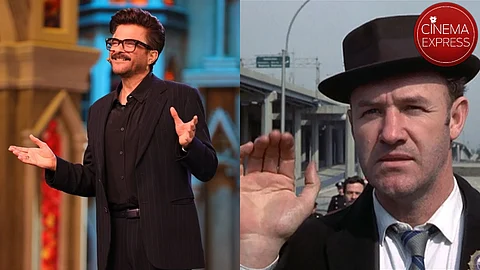 Anil Kapoor (left) and Gene Hackman