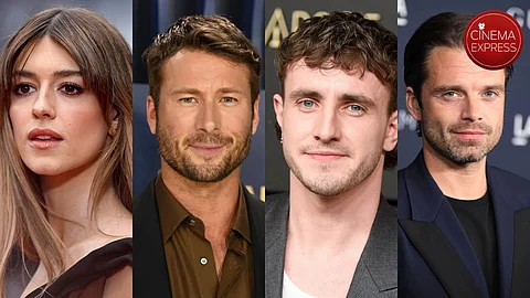 From L to R - Daisy Edgar-Jones, Glen Powell, Paul Mescal and Sebastian Stan