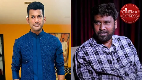 (L) Vishal, (R) Ravi Arasu
