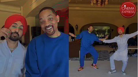 Diljit Dosanjh gets Will Smith dancing to Bhangra beats in viral video