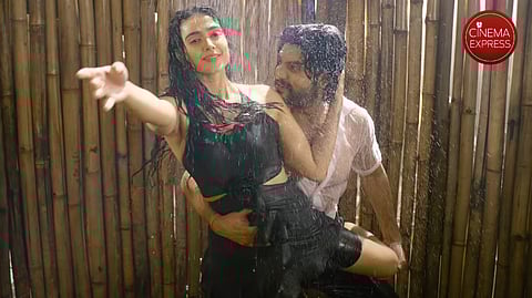 Rupeysh and Aakanksha Singh dial up the heat in ‘Rathrantha Rache,’ the new sultry single from Shashtipoorthi