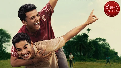 Ishaan Khatter and Vishal Jethwa on the poster