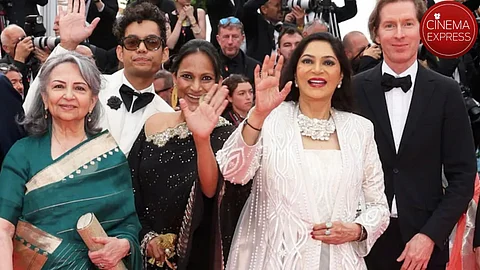 Sharmila Tagore, Simi Garewal and Wes Anderson at Cannes 2025