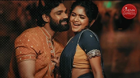 ‘Gichhamaaku’ from Bhairavam is a robust and rustic dance number