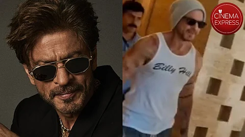 Shah Rukh Khan flaunts buffed up look, tattoos, is it for King?