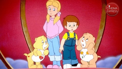 A scene from The Care Bears Movie