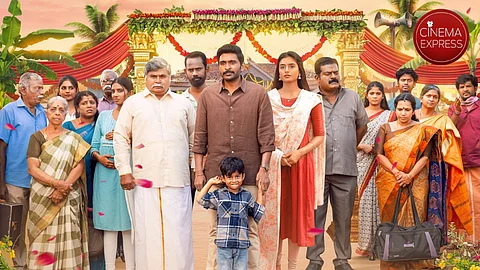 A poster from Love Marriage