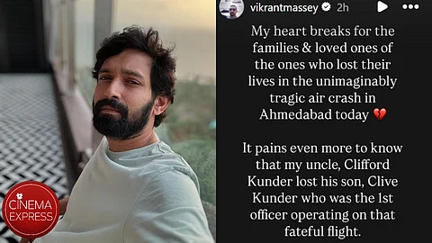 Vikrant Massey loses cousin in Air India plane crash