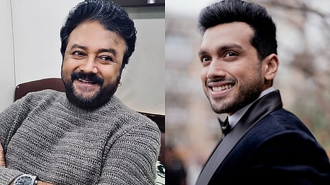 Jayaram and Kalidas to headline Ashakal Aayiram, first look out