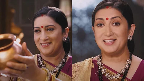 Smriti Irani in Kyunki Saas Bhi Kabhi Bahu Thi 2 promo