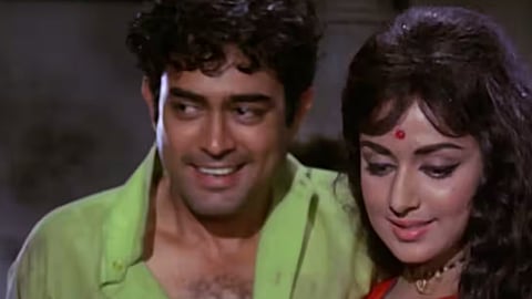 Sanjeev Kumar and Hema Malini