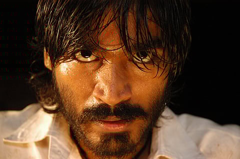 Dhanush as Kokki Kumar in Pudhupettai