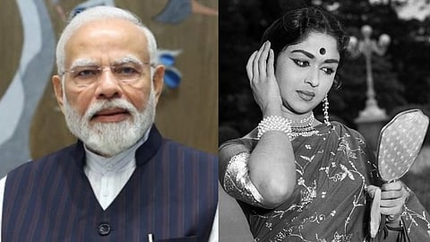 Saroja Devi will be remembered as an exemplary icon of Indian cinema and culture: PM Narendra Modi