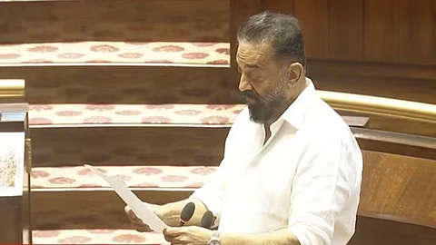 Kamal Haasan becomes parliamentarian, takes oath as Rajya Sabha MP in Tamil
