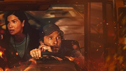 The Lost Bus Trailer: Matthew McConaughey and America Ferrera fight fire to rescue stranded children