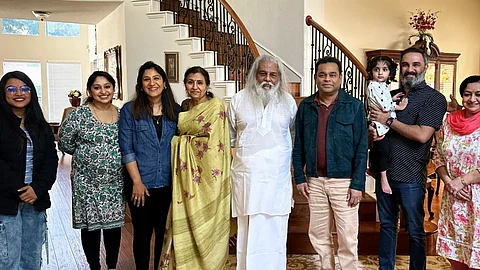 AR Rahman meets KJ Yesudas with Shweta Mohan and Rakshita Suresh, calls him ‘childhood favourite’