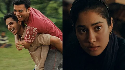 Ishaan Khatter, Vishal Jethwa and Janhvi Kapoor in Homebound