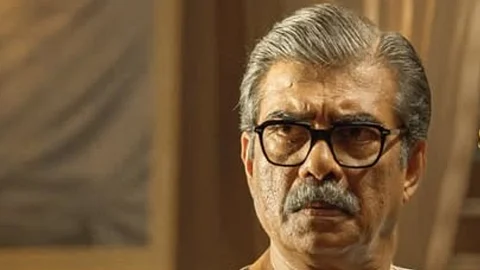 Vijayaraghavan brings gravitas to the new poster of the Arya-starrer Ananthan Kaadu