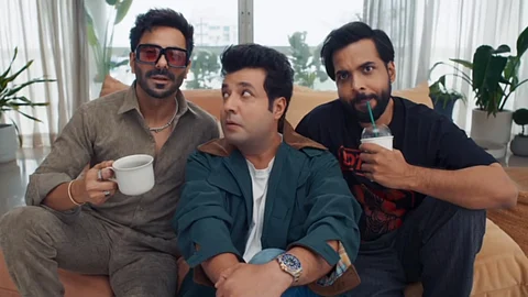 (from left) Aparshakti Khurana, Varun Dharma and Abhishek Banerjee will next be seen in an Imtiaz Ali produced film